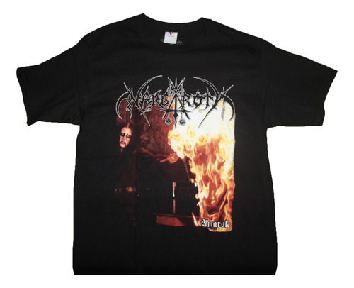 Gusanobass Playera Metal Rock Nargaroth Amarok Black