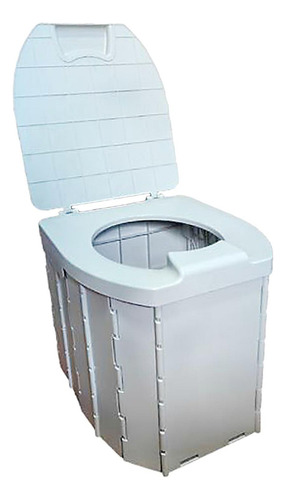 New Inodoro Plegable For Acampar, Inodoro Portátil Con Bolsa