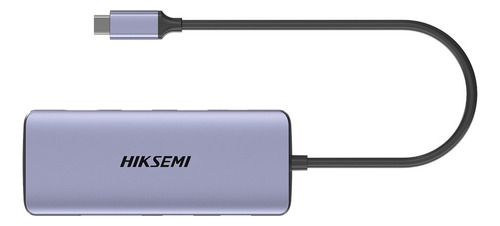 Adaptador Hub Usb - C Multipuerto 8 En 1 Hdmi Usb Usb - C Color Plateado