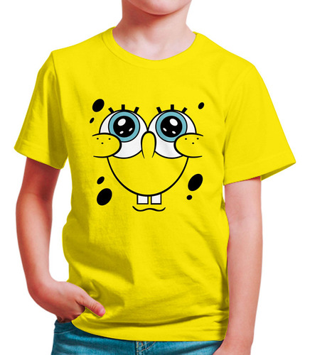 Polo Niño Bob Esponja Arrepentido (d0060 Boleto.store)