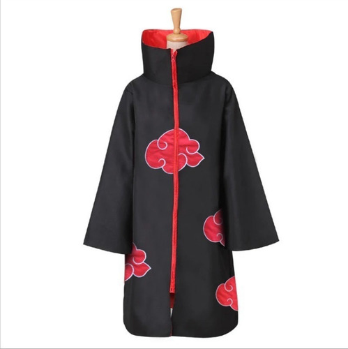 Imagen 6 de 9 de Disfraz Akatsuki Naruto Cosplay + Anillo + Cintillo Uchiha