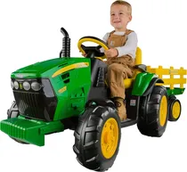 Comprar Tractor Remolque Montable Electrico Peg Perego John Deere