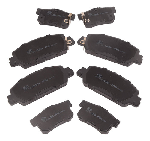 Kit Pastillas Freno Honda Accord Ex-l 2014 2.4l