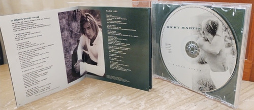 Ricky Martin:a Medio Vivir Y Miguel Bosé: Sereno Bose 2 Cd's (Usado)