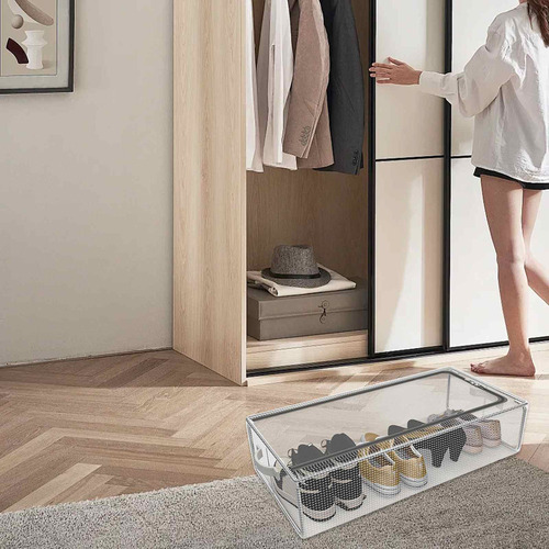 M Caja De Almacenamiento De Zapatos De Pvc En Forma De