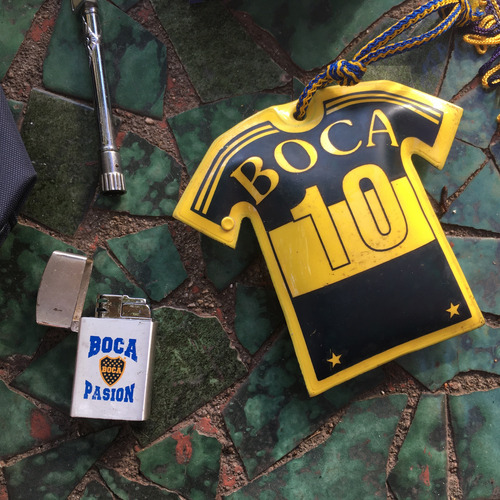 Cosas Varias De Boca - Pelota, Bandera, Pin, Etc (Usado)