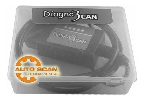 Scanner Automotriz Multimarca Diagno3 Canbus 2020 Usb Obd2
