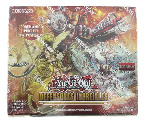 amazing defenders booster box Yu-Gi-Oh! TCG Factory sealed booster packs from the Yugioh Amazing Defenders set by Konami YuGiOh - Amazing Defenders -