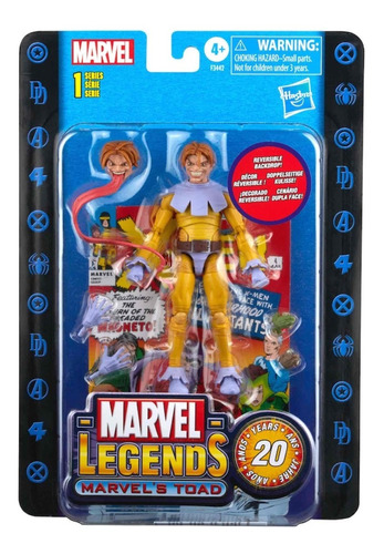 Figura Clasica Marvel Toad - Marvel Legends 20 Años Hasbro