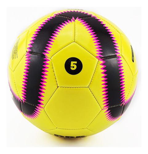 Bola De Futebol Para Treinos E Jogos Drb - Cores Cor Amarelo/preto