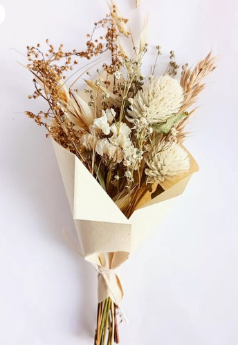 5 Ramitos De Flores Secas Ideal Souvenir, Packaging Alt 14cm