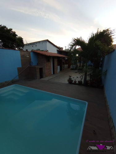 Imagem 9 de 15 de Maravilhosa Casa De 2 Quartos, Sendo 1 Suíte Com Piscina! - 107