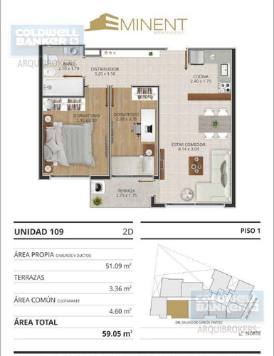 Imagen 2 de 12 de Venta Apartamento Dos Dormitorio Con Renta En Bella Vista 109