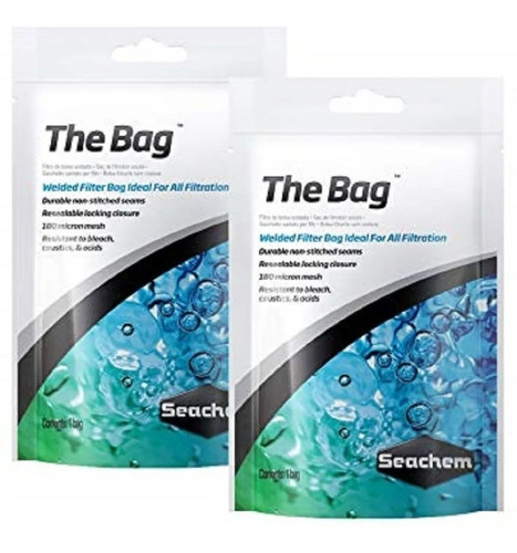 Seachem The Bag Bolsa Filtrante Fina Con Cierre Purigen 