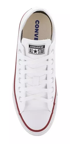 All Star Branco Couro Sintético - Riquinhos Shoes