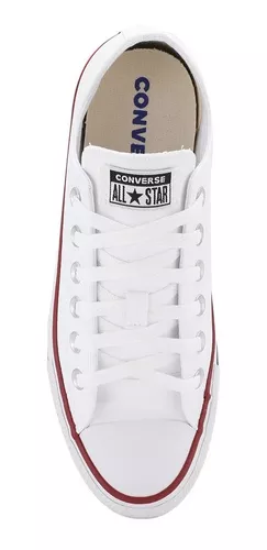 All Star Branco Couro