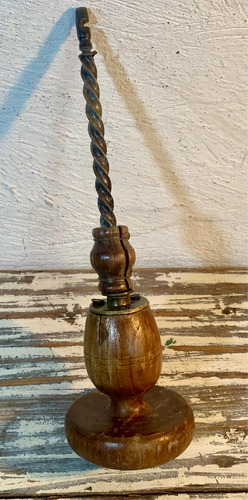Antiguo Taladro De Mano Herramienta Coleccionable (Usado)