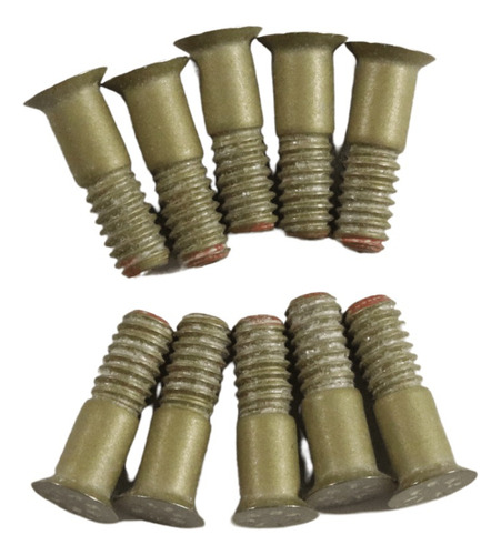 Perno De Corte Con Cabeza Rasante B0206002ag5-4 Paq 10 Pz