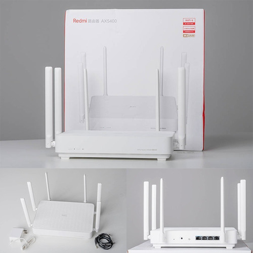 Rompe Muros Router Wifi 6 Xiaomi Ax5400 Gigabit Fibra Óptica