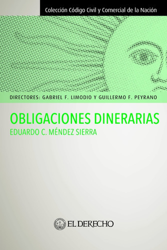 Obligaciones Dinerarias, De Mendez Sierra Eduardo C.. Editorial El Derecho En Español