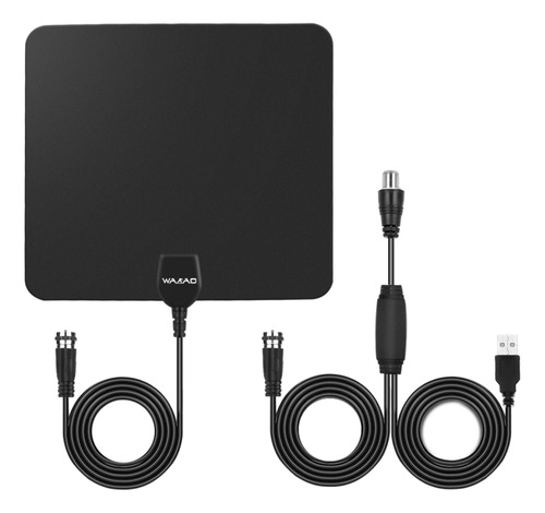 Antena De Tv Digital Hd Ultrafina Blanca Para Interiores