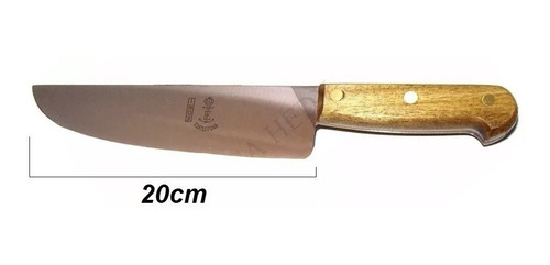 Imagen 2 de 3 de Cuchillo Eskilstuna 398 Hoja 20cm Inox Cabo Madera Con Caja