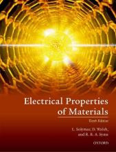Libro Electrical Properties Of Materials - Laszlo Solymar