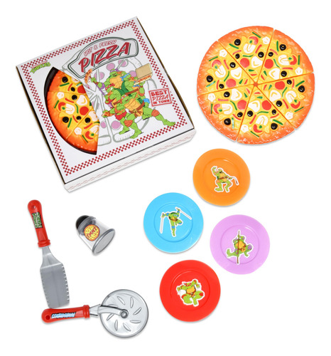 Juego De Juguetes De Comida Para Fiestas De Pizza Para Niños