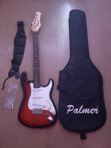 Guitarra Eléctrica Y Amplificador Palmer.