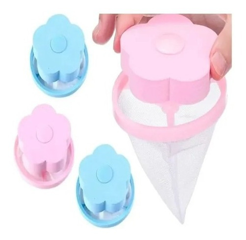 Imagen 3 de 7 de Pack X4 Saca Pelusas Filtro Quita Pelusas Para Lavadoras