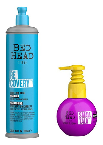 Shampoo Recovery 400 Ml + Small Talk Mini Tigi Bed Head