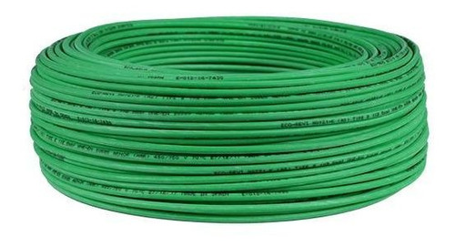 Cable Libre De Halogenos 2.5mm 750v Rollo 100 Metros, Verde