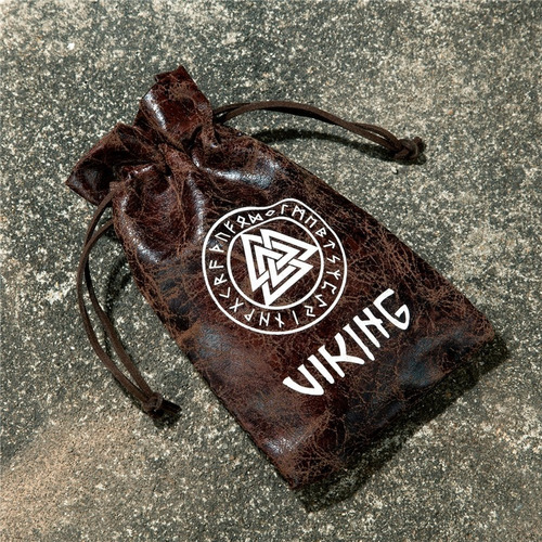 Imagen 4 de 7 de Colgante Vegvísir Nórdico Vikingo En Plata Fina 925 + Cadena