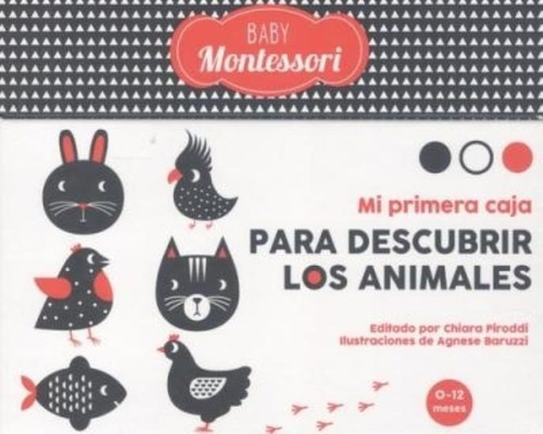 Mi Primera Caja Para Descubrir Los Animales, De Piroddi, Chiara. Editorial Vicens Vives, Tapa Dura En Español, 2021