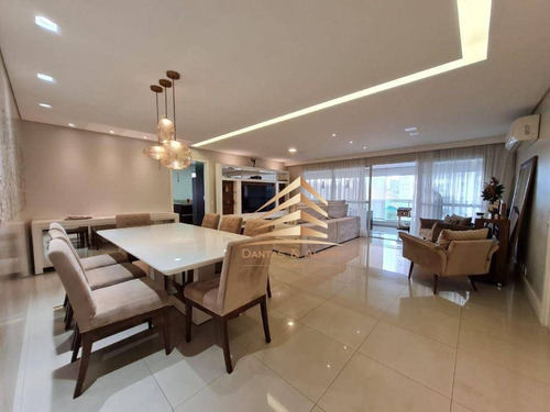 Imagem 4 de 30 de Apartamento No Condomínio Helbor Classic - Bosque Maia, 197m², 4 Dormitórios, 2 Suítes, 3 Vagas. - Ap1217
