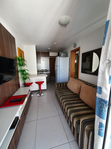 Imagem 2 de 25 de Av. Das Araucárias Blend Águas Claras 1 Quarto 1 Vaga 34 M² Mobiliado E Decorado - Meuimo411 - 70469539
