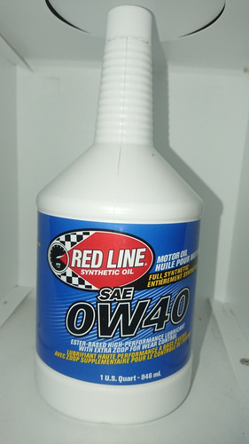 Aceite Red Line 0w40. 946ml. Envío Inmediato.