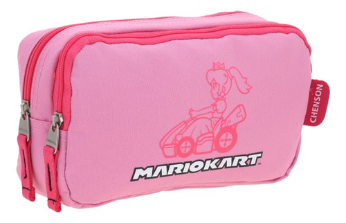Kit Mochila+lonchera+lapicera Mario Bros Peach Gogo 2025 Rosa Liso