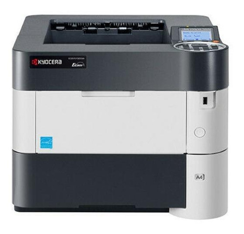 Impressora função única Kyocera Ecosys P3055dn com wifi branca e preta 120V