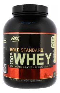 Proteina On Gold Standard 100% Whey 5 Lbs Vainilla Francesa