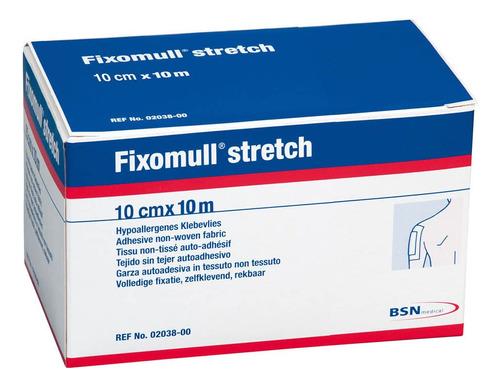 Venda De Gasa Fixomull Strech 10cmx10m Color Blanco