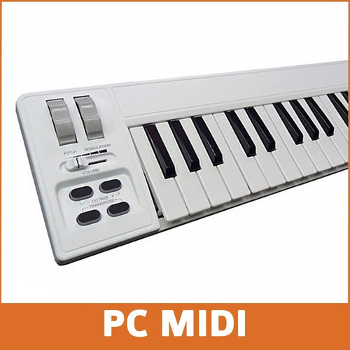 Imagen 8 de 10 de Teclado Midi Usb Midiplus Akm320 Sensitivo 32 Teclas Estudio