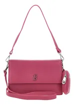 Comprar Bolso Baguette Barbie Gorett Color Rosa America Br25002-p Acabado De Los Herrajes Níquel Color Rosa Chicle Correa De Hombro Rosa Chicle Diseño De La Tela Liso