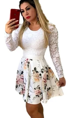 Mercado livre cheap vestido estilo boneca