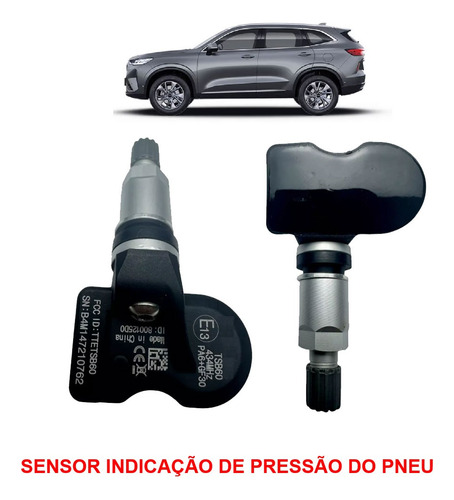 Sensor De Pneu Tpms Gwm Haval H6 Hev Phev Válvula Pito Bico