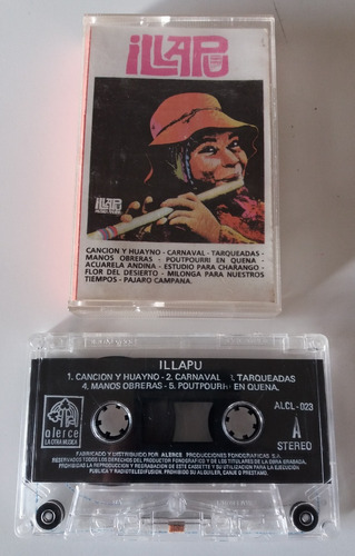 Cassette - Illapu - Canción Y Huaino Sello Alerce Dicap