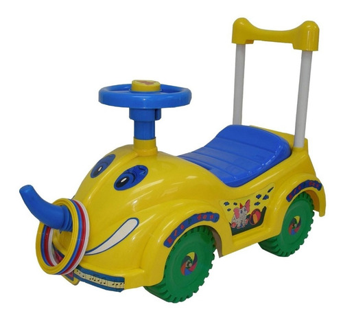 Montable Carrito Impulso Elefante Sonido My-0503/5503 Mytoy