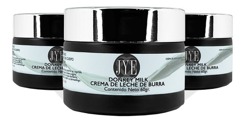 3 Cremas De Leche Jye Donkey Milk Leche De Burra 180gr