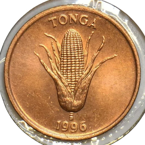 Tonga Moneda 1 Seniti 1996 Conm.  F.a.o  Sin Circular / B U