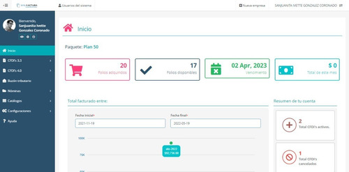 Folios Facturacion Electronica Y Nomina Cfdi 4.0